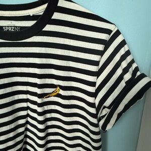 Andy Warhol Striped Banana Tee